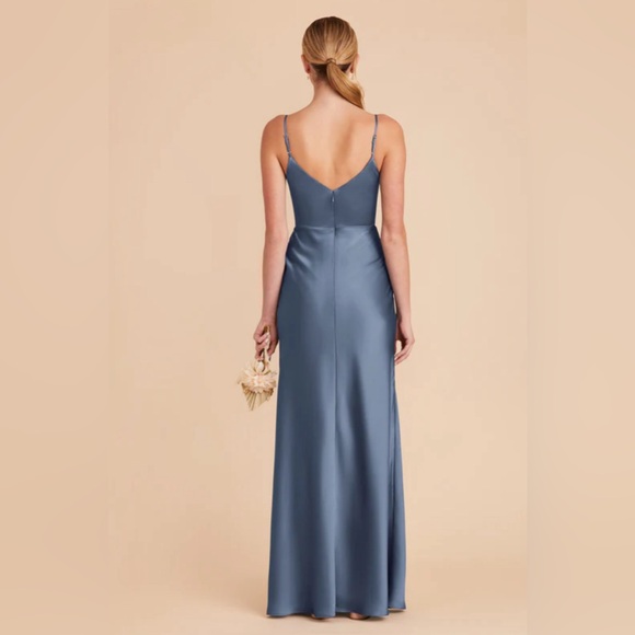 Birdy Grey Matte Satin French Blue XXL Jay Dress - Picture 2 of 4